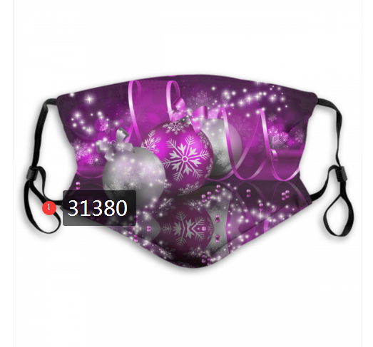 2020 Merry Christmas Dust mask with filter 43